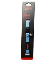 Tailpetz Cat Color Easy & Safety Lock Blue Ayarlanır Kedi Boyun Tasması (Mavi)