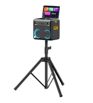 Ikarao Partybox Hoparlör Standlı Break X2 300W Karaoke Bluetooth Hoparlör Seti