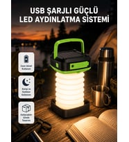 Taşınabilir Şarjlı LED Lamba – Dokunmatik Kontrol, Üç Kademeli Işık ve Uzun Ömürlü Pil Performansı