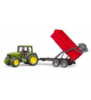 Bruder John Deere 6920 Traktör+ Kırmızı Römork 02057