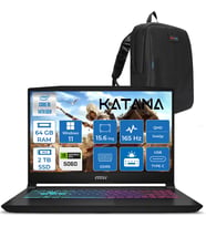 Msı Katana 15 Hx Intel Core I9 14900HX 64GB Ddr5 2tb SSD Windows 11 Home RTX5060 8gb 115W 15.6" 2k QHD(2560X1440) 165Hz Taşınabilir Bilgisayar B14WFK450XTRH39 + Zetta Çanta