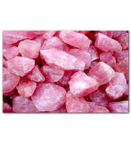 Cakatablo Pembe Kuvars Görseli MDF Tablo