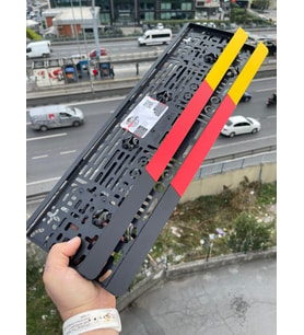 Alman Özel Tasarım Lüks Pleksi Plakalık