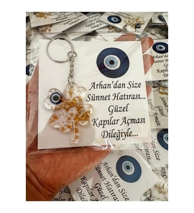 Epoksi Hediyelik Anahtarlık 100 Adet Söz Nikah Düğün Nişan Kına Doğum Günü Organizasyon