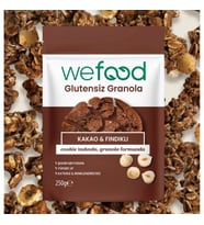 Wefood Kakao Ve Fındık Granola 250 Gr