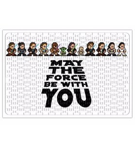 May The Force Be With You 8 Bits Puzzle 240 Parça Yapboz