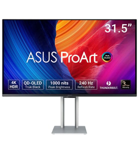 ASUS ProArt OLED PA32UCDM 31.5 inç 240Hz 0.1ms 4K UHD Adaptive Sync QD-OLED Pivot Monitör
