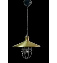 MYLİGHTS  ESKİTME KAFES  RUSTİK TEKLİ SARKIT 40 CM (Siyah)