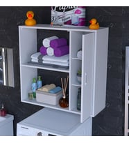 MODİLAYN Urla Asma Banyo Dolabı Çok Amaçlı Banyo Dolabı Makina Üstü Dolap Asma Dolap 