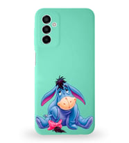 Samsung Galaxy A04s Uyumlu Lansman Kılıf Altı Kapalı İçi Kadife  İyor Tasarımlı  Kapak (Şeffaf)