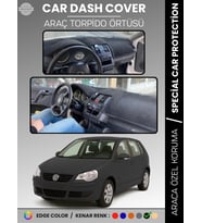 VOLKSWAGEN POLO DÜRBÜN GÖGÜS (2001-2009) Torpido Örtüsü Ön Göğüs Koruma Torpido Koruma Tam Uyum