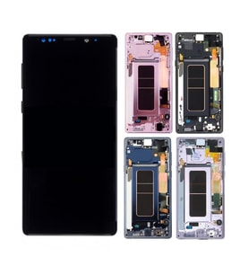 Samsung Galaxy Note 9 N960F ile Uyumlu Oled Ekran Dokunmatik (Siyah)