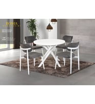 ROMA MASA, UMAY METAL SANDALYE, BEYAZ, BEYAZ