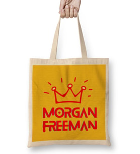 Morgan Freeman Bez Çanta Uzun Saplı