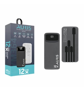 Auris ARS-YM364 12.000 mAh Powerbank (Siyah)