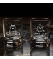 Babaya Özel Kutulu 2’li Irish Classic Edition Whiskey Glass Hediye Seti