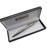 Signator® M575 Gold Krom Tükenmez Kalem  İsme Özel Kalem  Hediyelik Kalem (Karışık)