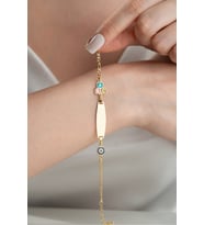925 Ayar Gümüş Çocuk Bileklik