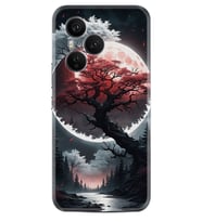 Honor 400 Pro Kılıf Boutique Baskılı Resimli Ağaç ve Ay Pcode -057