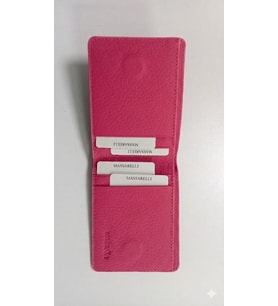 Massarelli Hakiki Deri Kadın Cüzdan Kartlık ve Para Bölmeli Mint Rengi MCZ8078 (Pembe)