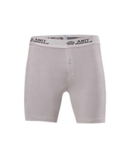Likralı Uzun Erkek Boxer Gri - 1114A
