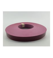 KENAR BANDI PVC TUTKALSIZ 22MM*2MM 150MT PARLAK BORDO