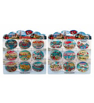 İstanbul Temalı Silikon Buzdolapı Süsü Magnet 9'Lu Set