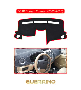 FORD Torneo Connect (2009-2012)TORPİDO KORUMA HALISI KIRMIZI KENAR
