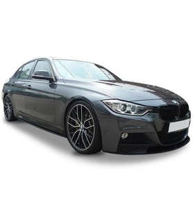 Bmw 3 Serisi F30 (2012 - 2018) M Performance Yan Marşpiyel Alti Lip (Plastik)