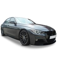 Bmw 3 Serisi F30 (2012 - 2018) M Performance Yan Marşpiyel Alti Lip (Plastik)