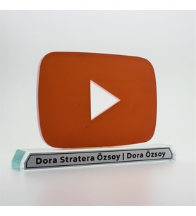 Youtube Logo Plaket