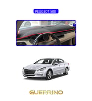 PEUGEOT 508 TORPİDO KORUMA HALISI MAVİ KENAR