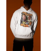 Hızlı Ve Öfkeli Paul Walker Baskılı Unisex Oversize Film Hoodie