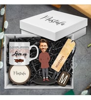 Motto Gift Erkeklere Özel Tasarım Karikatür Biblolu Hediye Kutusu 113005