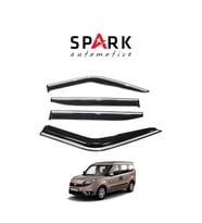 Fiat Doblo 2015-2022 Yıl Aralığı Uyumlu Cam Rüzgarlığı Kromlu 4 Parça