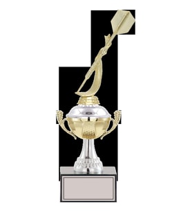 ODAK KUPA - Figürlü Kupalar - Dart Figürlü Kupalar FG-046 C - 33 cm