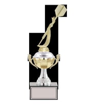 ODAK KUPA - Figürlü Kupalar - Dart Figürlü Kupalar FG-046 C - 33 cm