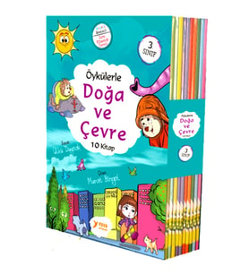 Yuva Öykülerle Doğa ve Çevre 3.Sınıf Hikaye Seti 10Lu 64er syf