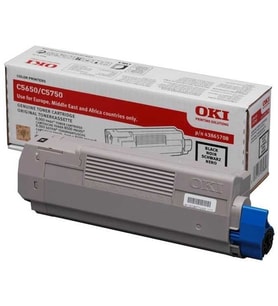 Tonersepeti Oki C5650-43865740 Siyah Orjinal Toner