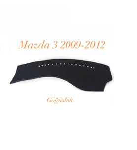 HALI KUMAŞ MAZDA 3 2009-2012 3 BOYUTLU  TORPİDO KORUYUCU ÖRTÜ