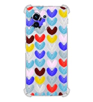 PrintiFy Xiaomi Mi 11 Uyumlu Water Color 1 Baskılı Şeffaf Köşe Korumalı Antişok Kılıf