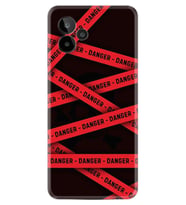 General Mobile GM 24 Pro Kılıf Resimli Desenli Baskılı Silikon Danger 1372