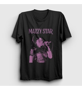 Presmono Unisex Siyah Concert Müzik Mazzy Star T-Shirt 536923tt
