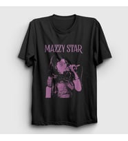 Presmono Unisex Siyah Concert Müzik Mazzy Star T-Shirt 536923tt