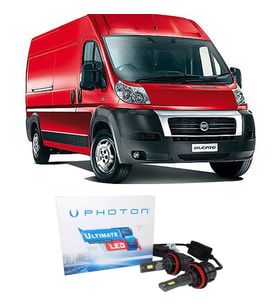 Fiat Ducato Led Xenon Kısa Far Ampulü H7 Ultimate 9500 Lumens Yeni Seri Beyaz 2014+
