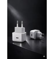 40W (60W Max) GAN5 Teknoloji Hızlı Şarj USB-C PD3.2 Dynamic Power Adaptör Beyaz, sadece iPhone Telefonlar ile Uyumlu, sadece Apple Telefonlar ile Uyumlu, Tek Başlık - 3 Yıl Garantili