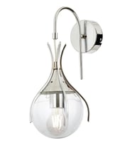 AVONNI AP-60161-1K Krom Kaplama Aplik E27 Metal Cam 13x18cm