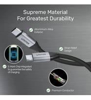 Unıtek Usb-c 3.2 Kablo 1mt 10gbps 4k (c14082abk)
