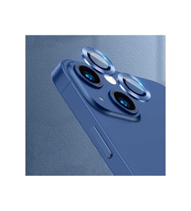 Apple iPhone 13 Uyumlu Zore CL-04 Kamera Lens Koruyucu (Mavi)