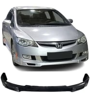 Honda Civic Fd6 Makyajsız Kasa için Makyajlı Görünüm Ön Ek Plastik Siyah ön-ek-bodykit 2006-2009